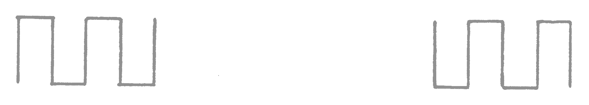 2 full cycles of 2400 Hz